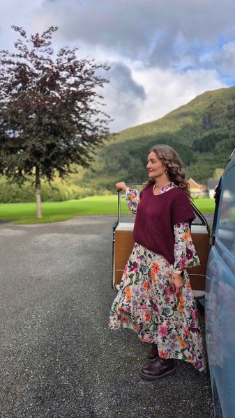 Hovedbilde FLORA Kjole Hvit