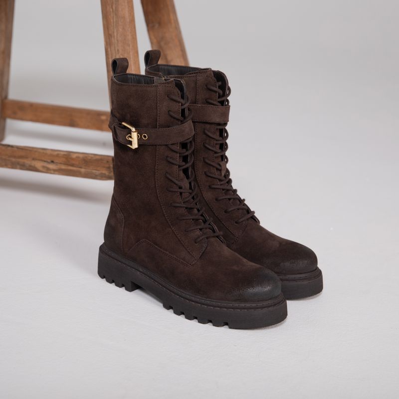 BOOTS The Moon Brown Suede 