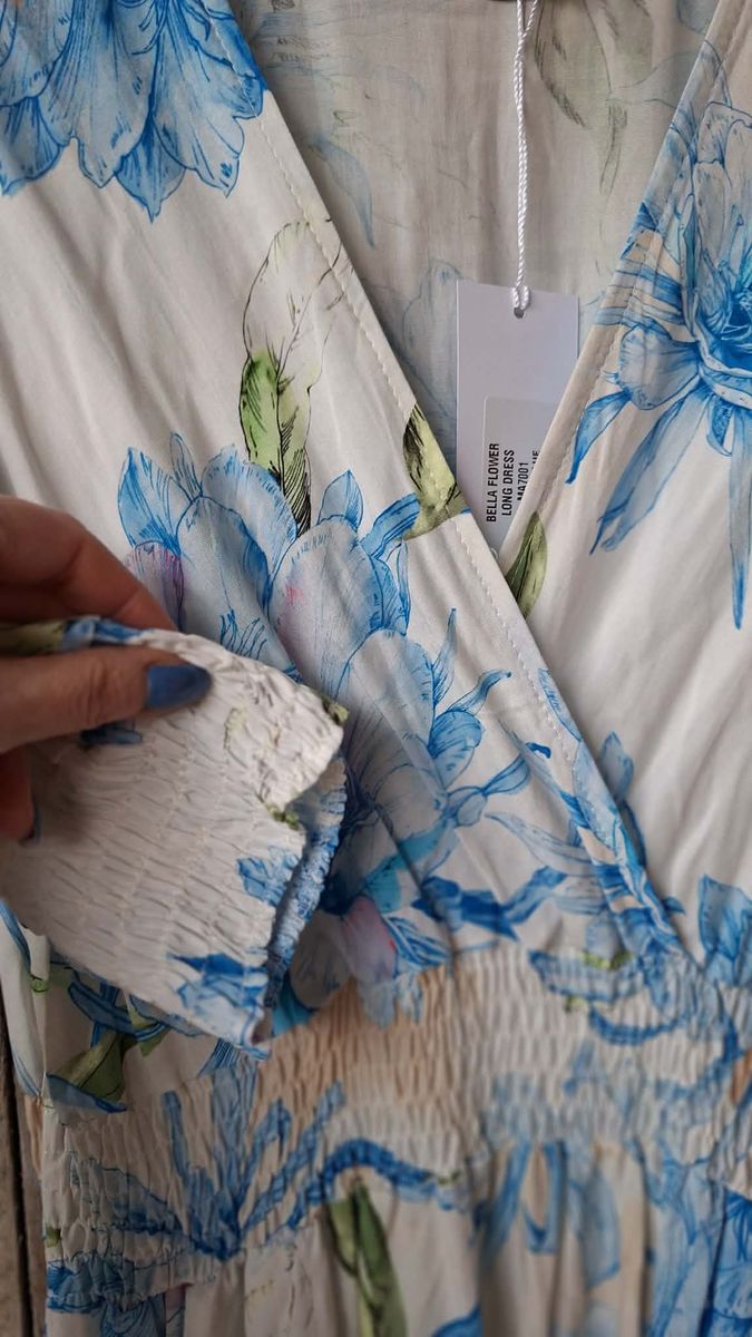 BELLA Kjole Sky Blue