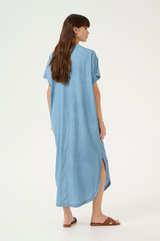 CITHA Aurelia Kjole Light Blue Wash