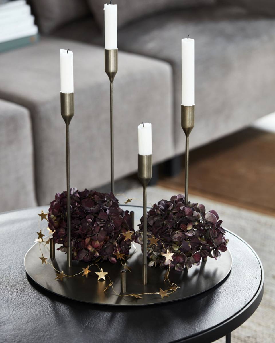 Guirlander Stars Antikk Messing 