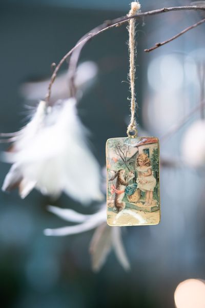 Hovedbilde EMALJERT Påskepynt Nostalgi ...