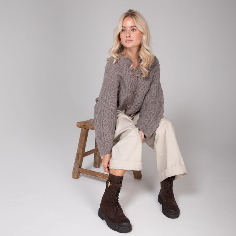 BOOTS The Moon Brown Suede 