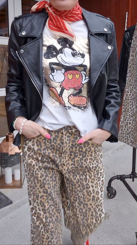 ALIENA Bukse Leopard 