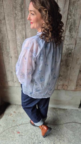 Hovedbilde TAYA Bluse Celeste