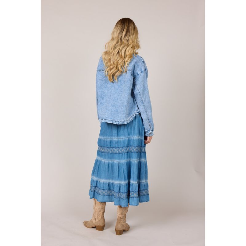 DENIM Jakke Used Blue