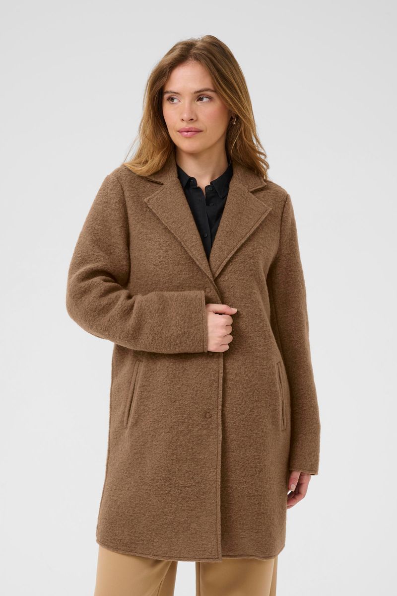 BIRGITH Jakke Toffee