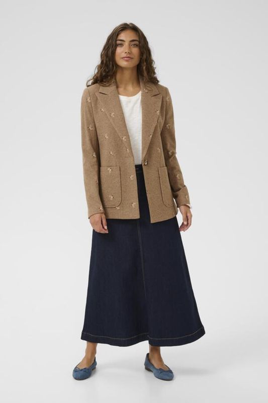 HERNING Blazer Beige/Brown