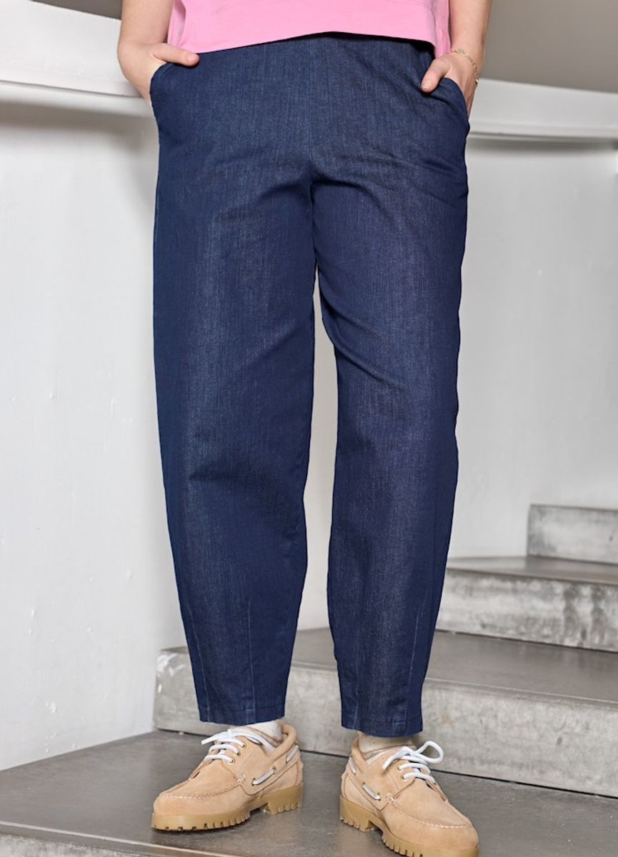 DENICE Barrel Bukse Denim