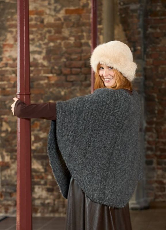 PENNY Poncho Grå