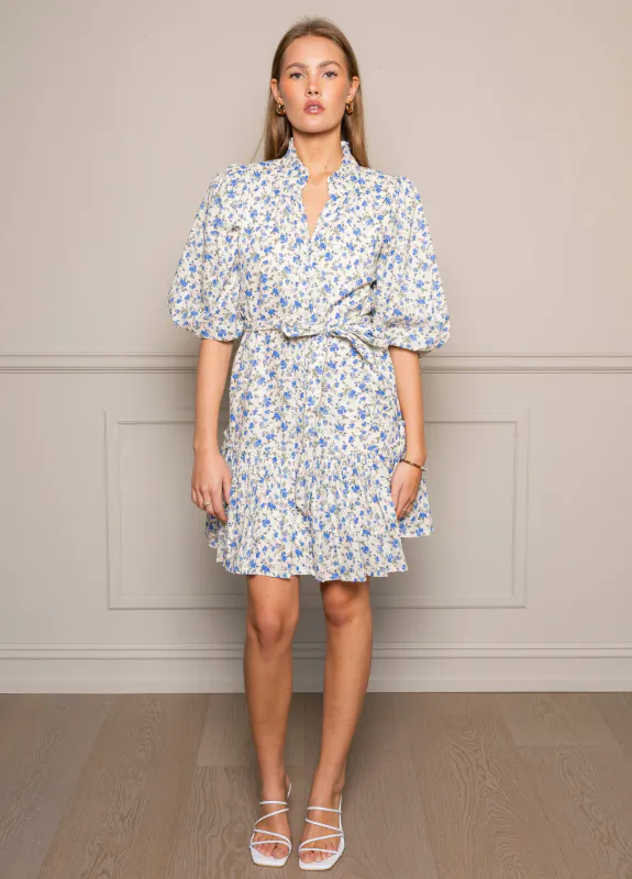 CAMILLE Dress Spring Blue