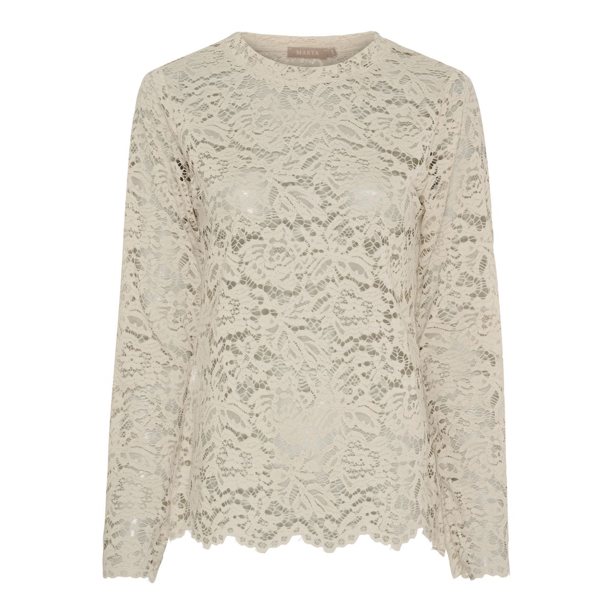 MILLEY Blondebluse Beige