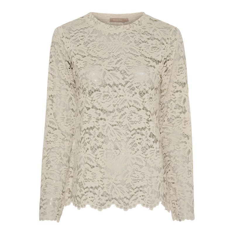 MILLEY Blondebluse Beige