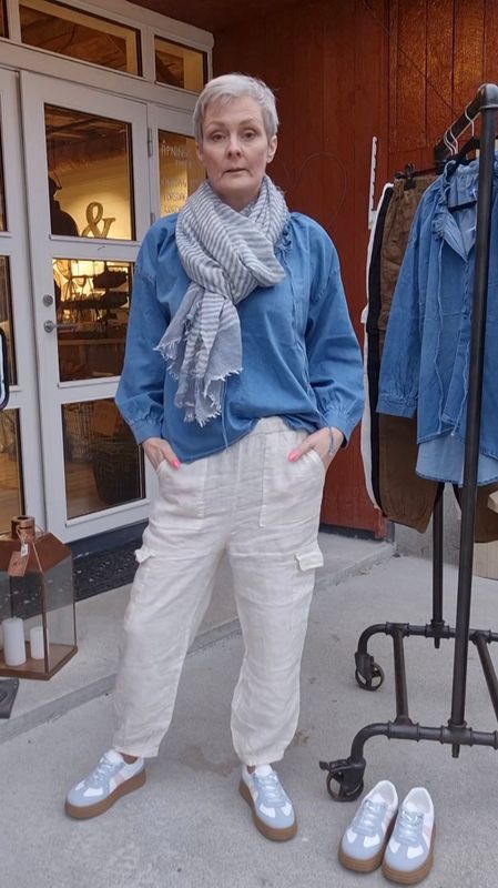 SWEET DREAM Denimskjorte Tencell