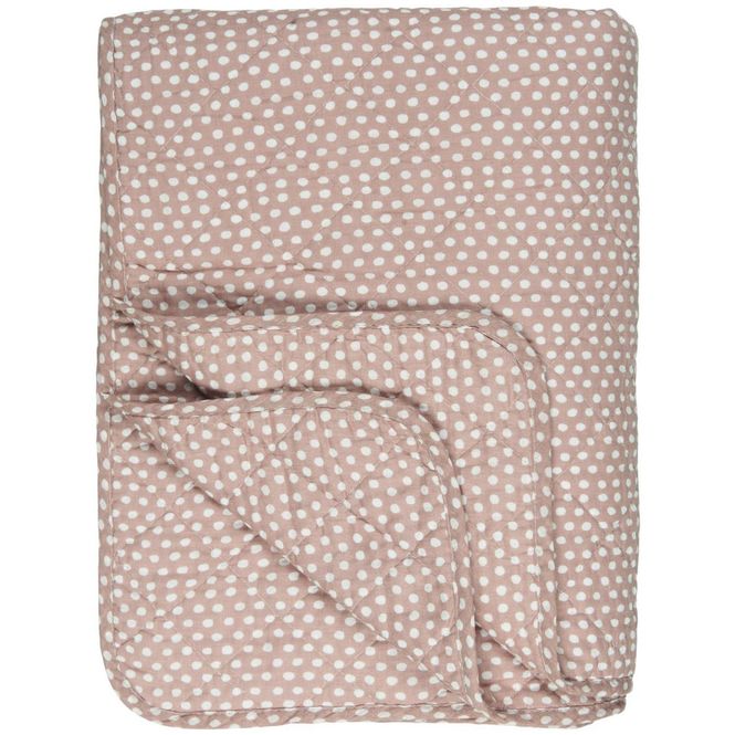 Hovedbilde QUILT lyserød m/prikker14