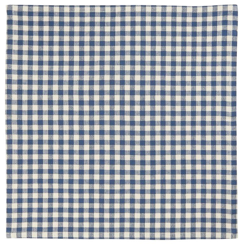 TØYSERVIETT Blårutet 