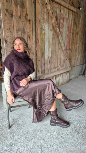 Hovedbilde BJOERK Rollneck Vest Coffee