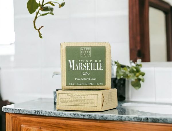 Hovedbilde SÅPESTYKKE Marseille Olive