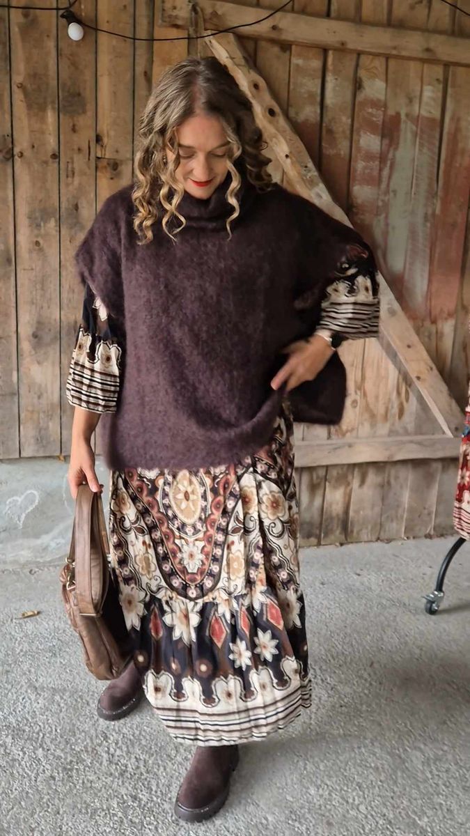 BJOERK Rollneck Vest Coffee
