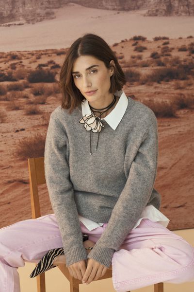 Hovedbilde KATRINA Pullover Grey Melange