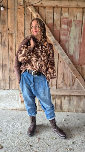 Hovedbilde KRETE Bluse Brun