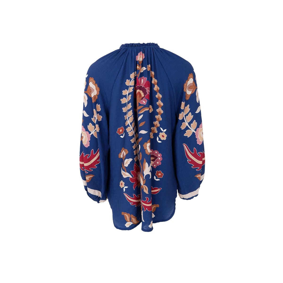 MARIGOLD Bluse Blue Flower