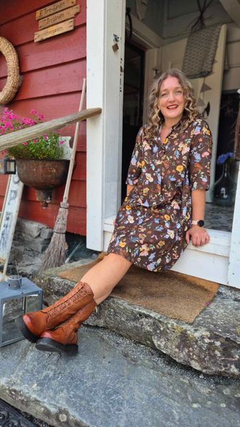 Hovedbilde WILDROSE Kjole Babycord