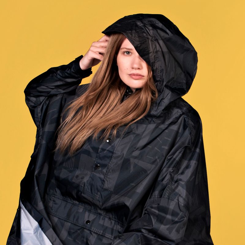 RAINKISS Back to Black Regnponcho