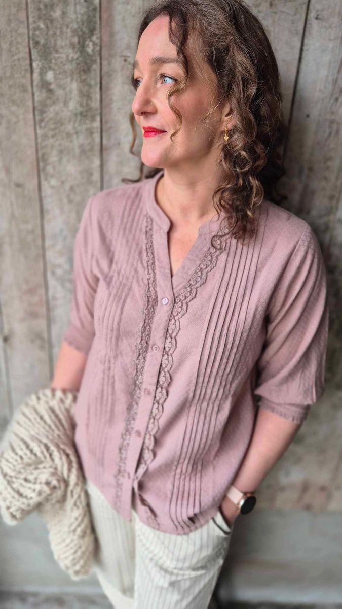 MEXICO Bluse Fawn Brun