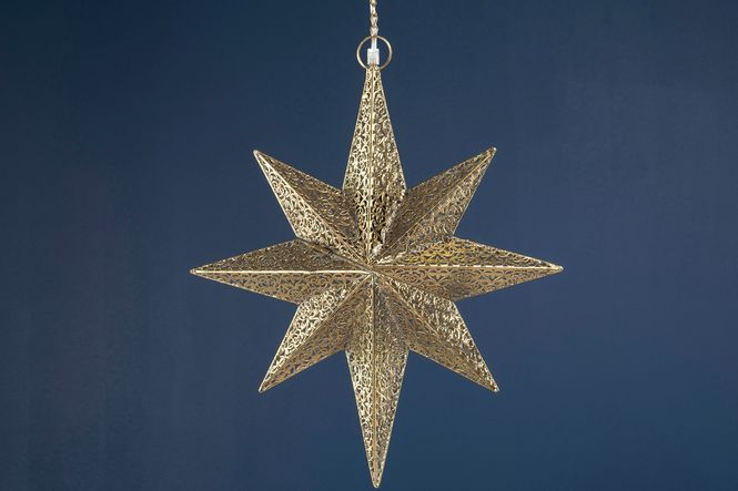 Hovedbilde ADVENTSSTJERNE Metall 