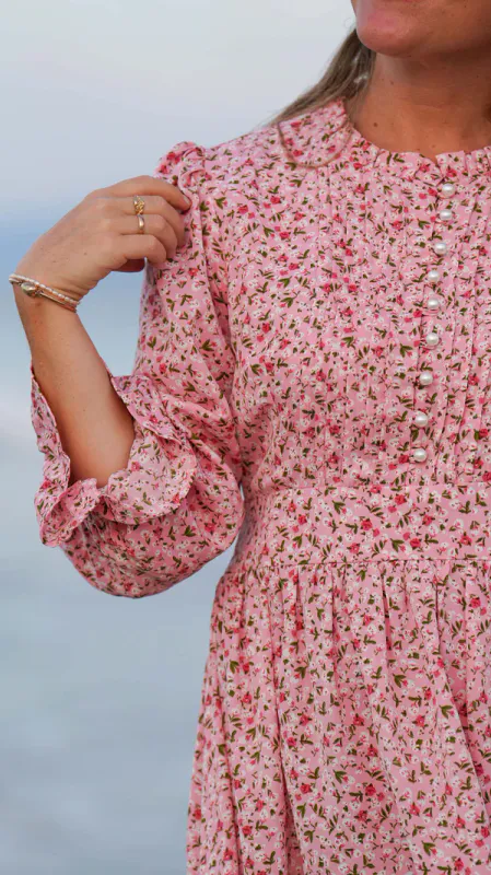 RINGBLOMST Kjole Rosa