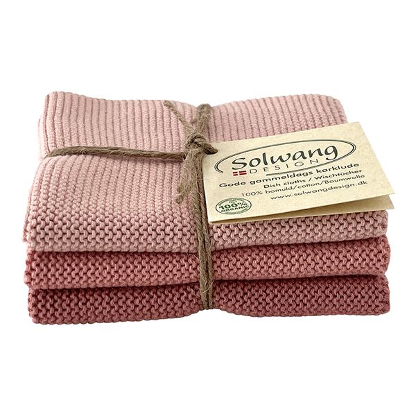 Hovedbilde STRIKKEDE Kluter 3-pk Smokey Rose Kombo 