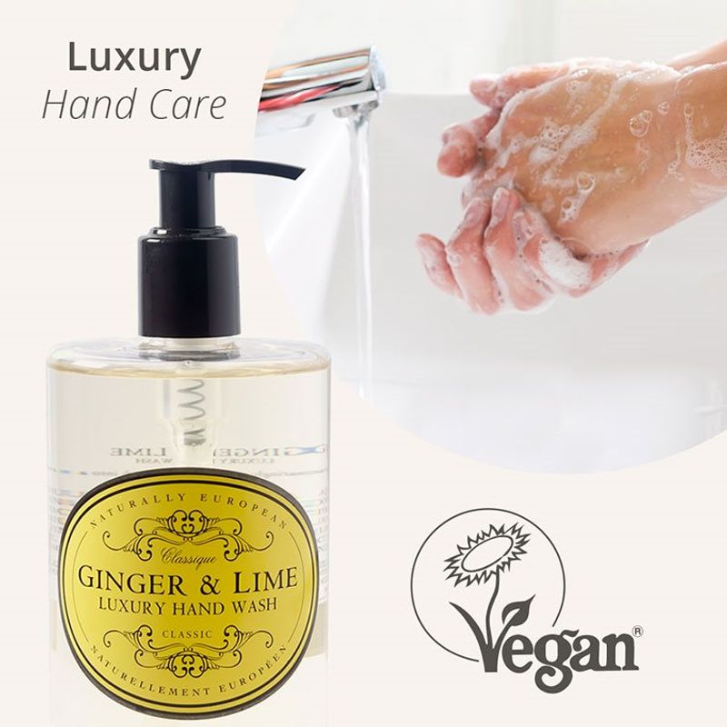 NATURAL European Håndsåpe Ingefær/Lime