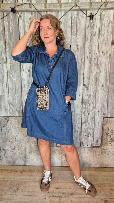 PIN Kjole Dark Blue Wash