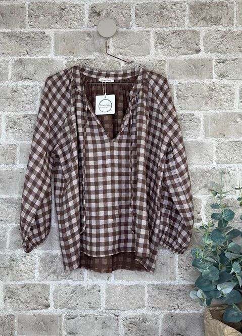Hovedbilde CAJA Bluse Ebano