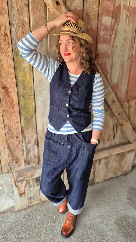 RAW Vest Dark Blue