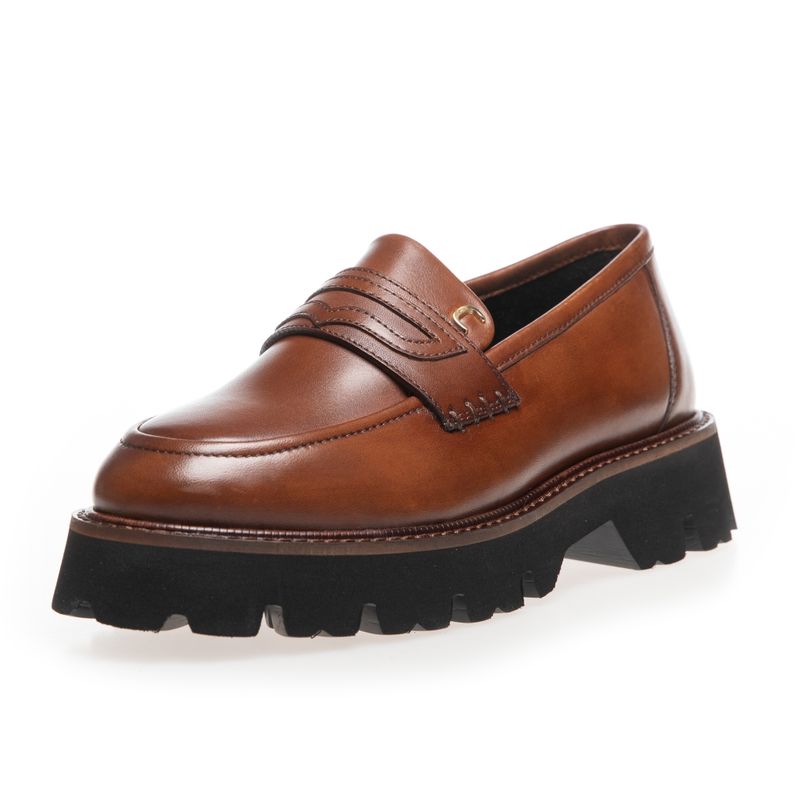LOAFER Walk For Me Cognac