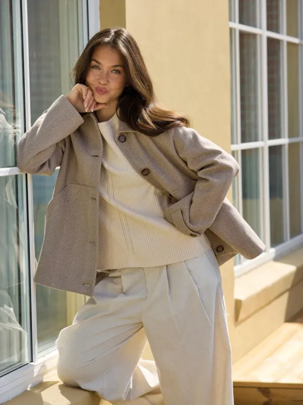 WOOLI Jakke Savannah Tan