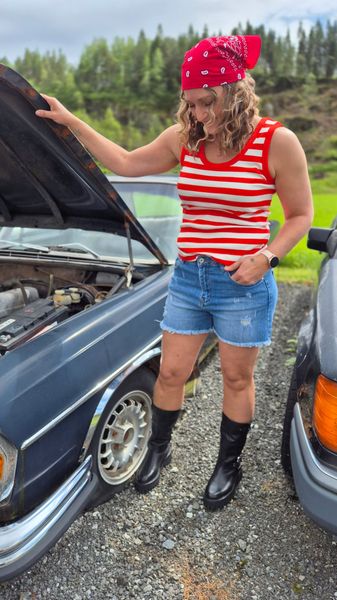 Hovedbilde VILDE  Jeansshorts 