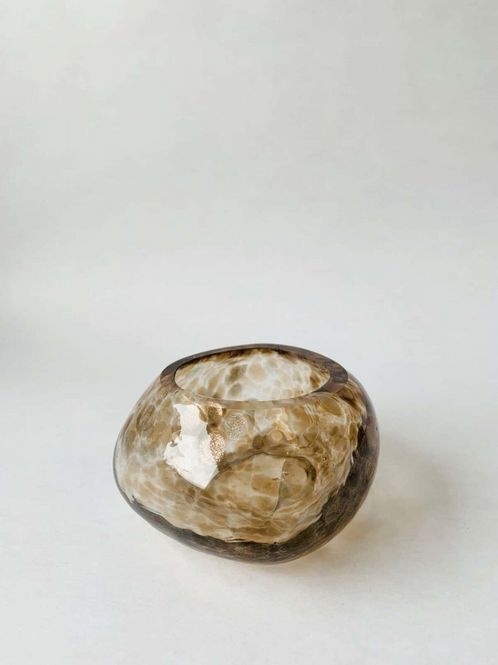Hovedbilde LYSGLASS Organisk Brun/Gull 