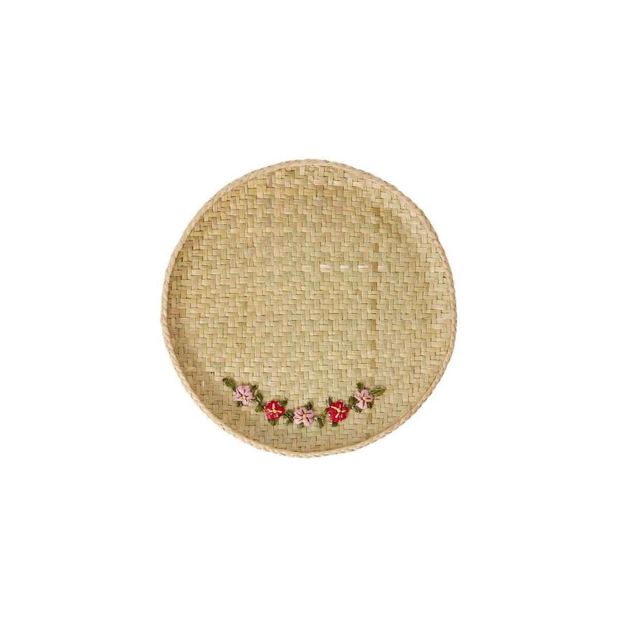 STRÅFAT Raffia With Flower Vine - Large