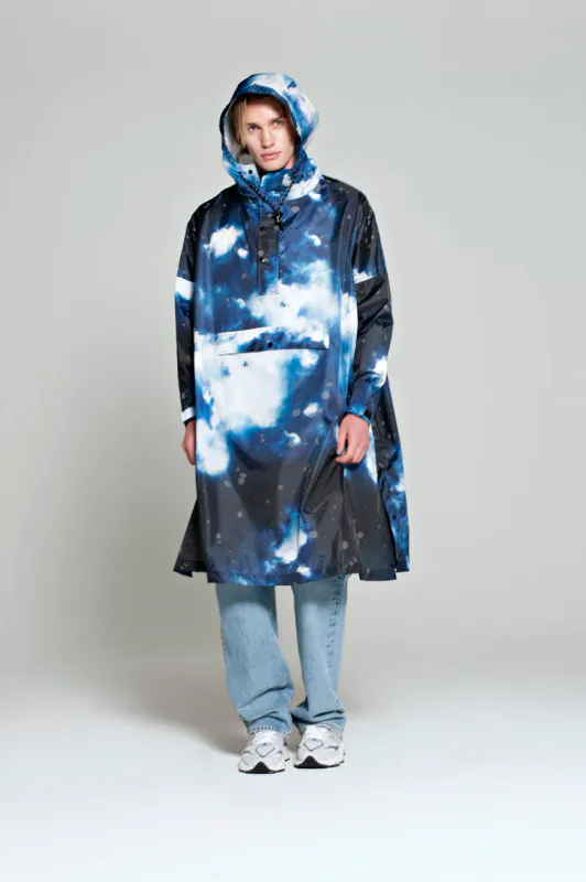 RAINKISS Starry Night Regnponcho