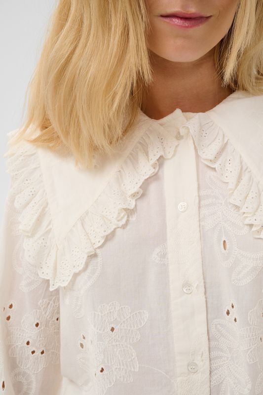 CLARAMILLE Bluse Spring Gardenia