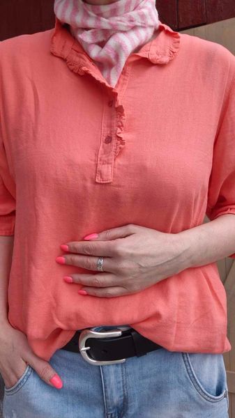 Hovedbilde TINA Linskjorte Corall