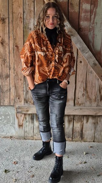 Hovedbilde KRETE Bluse Rust